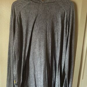 Men's Heather Gray Lightweight Hoodie